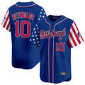 Fenge P.Pirates #10 Bryan Reynolds Player Royal 2025 Independence Day Vapor Premier Limited Stitched Jerseys
