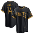 Fenge P.Pirates #14 Joey Bart Player Black 2026 City Connect Home Game Stitched Jerseys