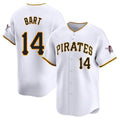 Fenge P.Pirates #14 Joey Bart Player White Home Limited Stitched Jerseys