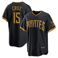 Fenge P.Pirates #15 Oneil Cruz Player Black 2026 City Connect Home Game Stitched Jerseys