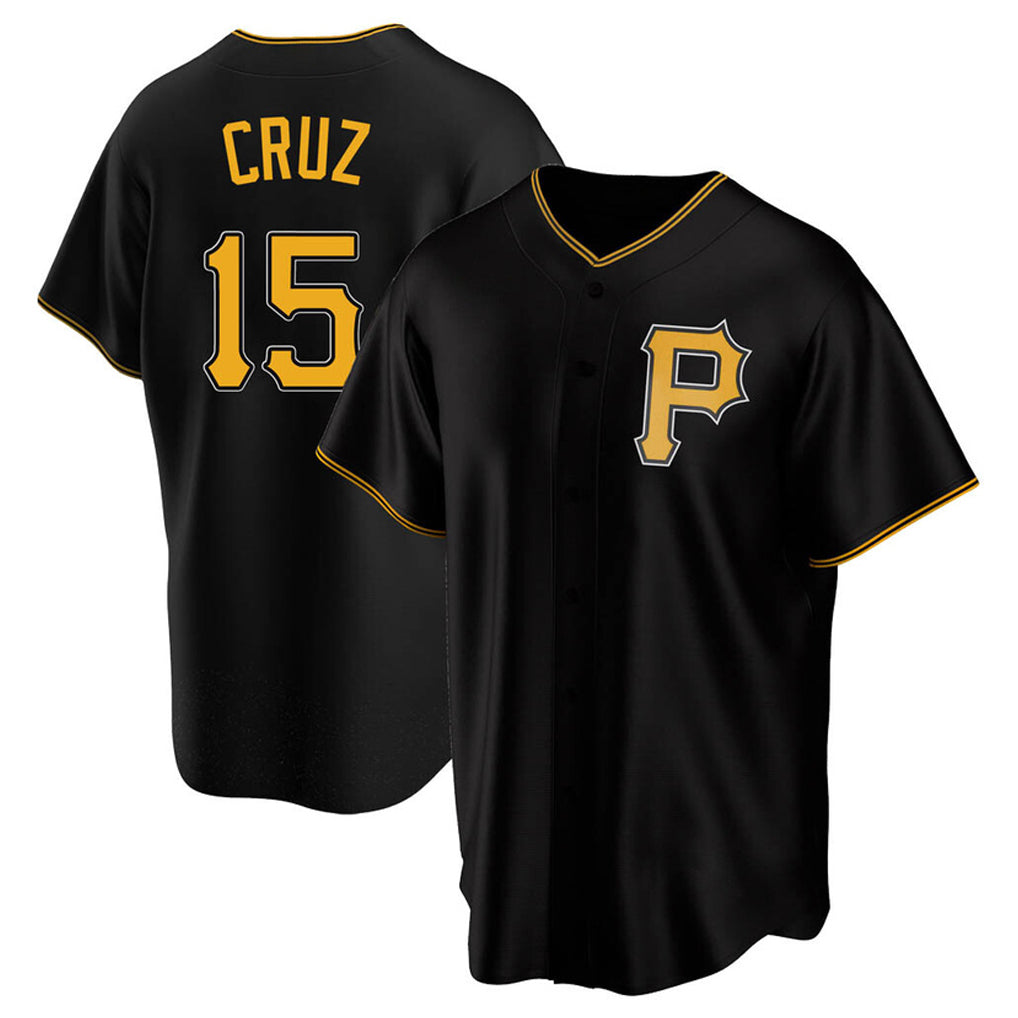 Fenge P.Pirates #15 Oneil Cruz Player Black Alternate 2025 Home Game Stitched Jerseys