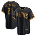 Fenge P.Pirates #21 Roberto Clemente Player Black 2026 City Connect Home Limited Stitched Jerseys