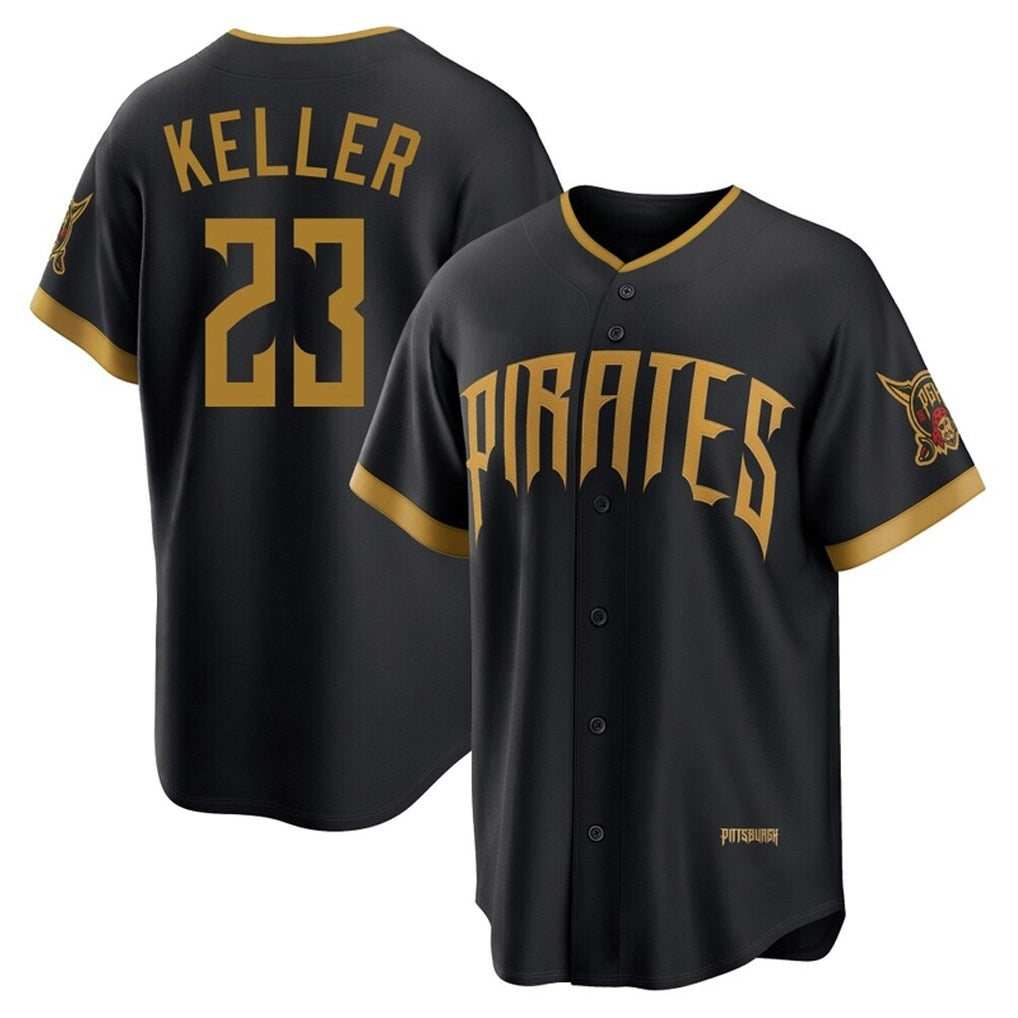 Fenge P.Pirates #23 Mitch Keller Player Black 2026 City Connect Home Game Stitched Jerseys