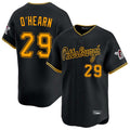 Fenge P.Pirates #29 Ryan O'Hearn Player Black Alt Home Limited Stitched Jerseys