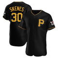 Fenge P.Pirates #30 Paul Skenes Player Black Alternate 2025 Home Limited Elite Stitched Jerseys