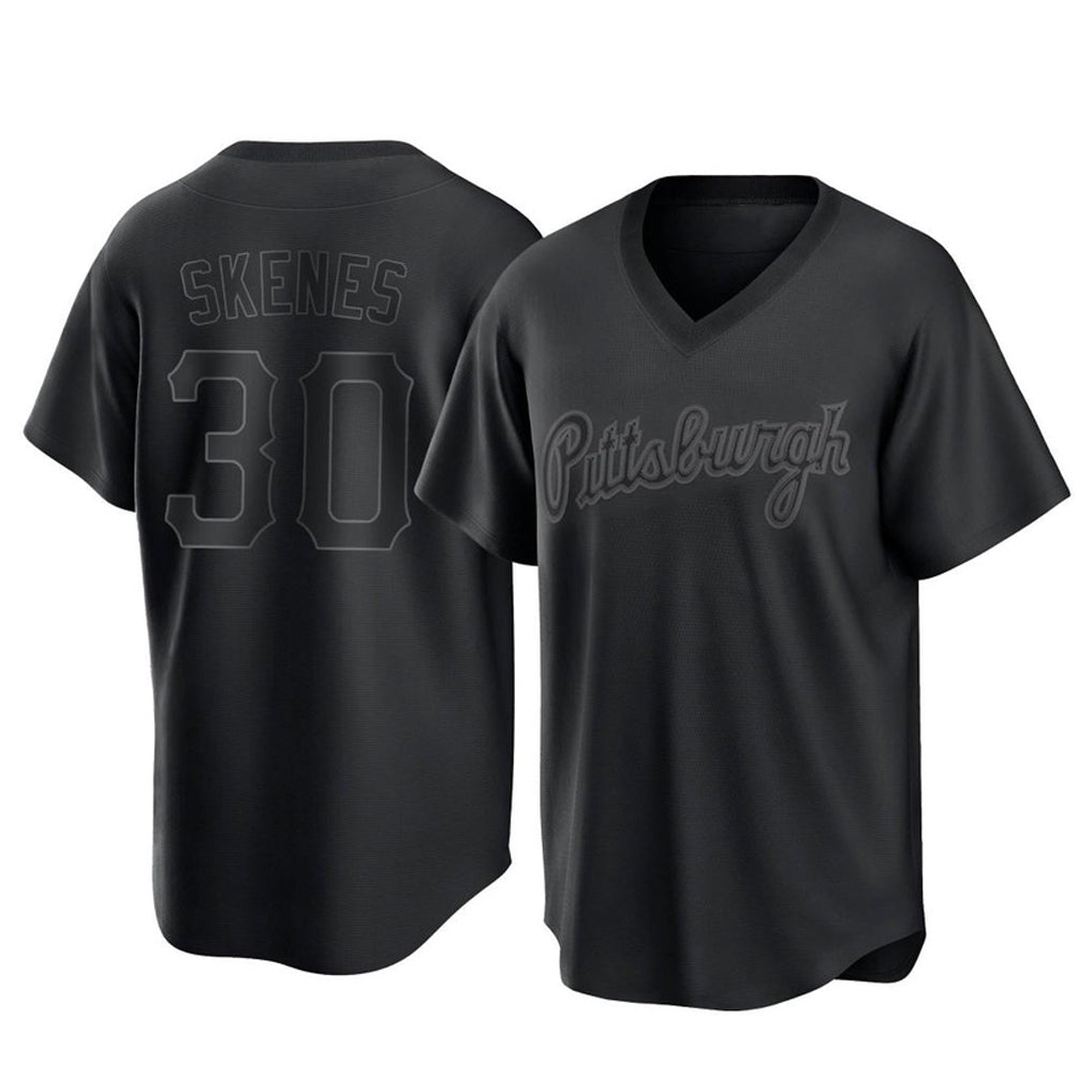Fenge P.Pirates #30 Paul Skenes Player Black Fashion Home Game Stitched Jerseys