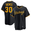 Fenge P.Pirates #30 Paul Skenes Player Black Home Game Stitched Jerseys
