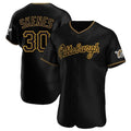 Fenge P.Pirates #30 Paul Skenes Player Black Home Limited Elite Stitched Jerseys