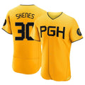 Fenge P.Pirates #30 Paul Skenes Player Gold City Connect Home Limited Elite Stitched Jerseys