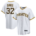Fenge P.Pirates #32 Henry Davis Player White Home Game Stitched Jerseys