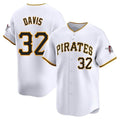 Fenge P.Pirates #32 Henry Davis Player White Home Limited Stitched Jerseys