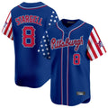 Fenge P.Pirates #8 Willie Stargell Player Royal 2025 Independence Day Vapor Premier Limited Stitched Jerseys