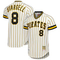 Fenge P.Pirates #8 Willie Stargell Player White Mitchell & Ness Cooperstown Collection 1979 Limited Stitched Jerseys