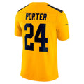 Fenge P.Steelers #24 Joey Porter Jr. Gold Alternate 1933 Throwback Vapor F.U.S.E. Limited Stitched Jerseys