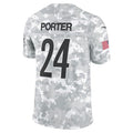 Fenge P.Steelers #24 Joey Porter Jr. Limited Salute to Service Stitched Jerseys
