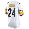Fenge P.Steelers #24 Joey Porter Jr. White Away Game American Stitched Jersey