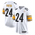 Fenge P.Steelers #24 Joey Porter Jr. White Away Game American Stitched Jerseys