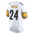 Fenge P.Steelers #24 Joey Porter Jr. White Away Game Jerseys