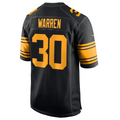 Fenge P.Steelers #30 Jaylen Warren Black Alternate Game American Stitched Jerseys