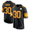 Fenge P.Steelers #30 Jaylen Warren Black Alternate Game American Stitched Jersey