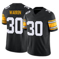 Fenge P.Steelers #30 Jaylen Warren Player Black Limited Alternate Vapor F.U.S.E. Home Game Stitched Jerseys