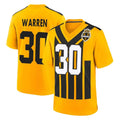 Fenge P.Steelers #30 Jaylen Warren Player Gold Limited 1933 Throwback Home Game Stitched Jerseys