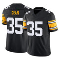 Fenge P.Steelers #35 Jamel Dean Player Black Limited Alternate Vapor F.U.S.E. Home Game Stitched Jerseys