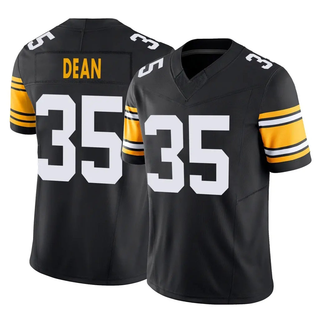 Fenge P.Steelers #35 Jamel Dean Player Black Limited Alternate Vapor F.U.S.E. Home Game Stitched Jerseys