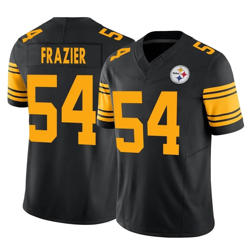 Fenge P.Steelers #54 Zach Frazier Player Black Limited 2nd Alternate Vapor F.U.S.E. Home Game Stitched Jerseys