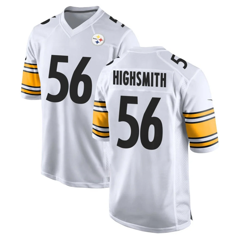 Fenge P.Steelers #56 Alex Highsmith Player White Home Game Stitched Jerseys
