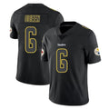 Fenge P.Steelers #6 Patrick Queen Player Black Impact Limited Home Game Stitched Jerseys