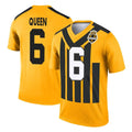 Fenge P.Steelers #6 Patrick Queen Player Gold Legend Limited 1933 Throwback Performance Home Game Stitched Jerseys