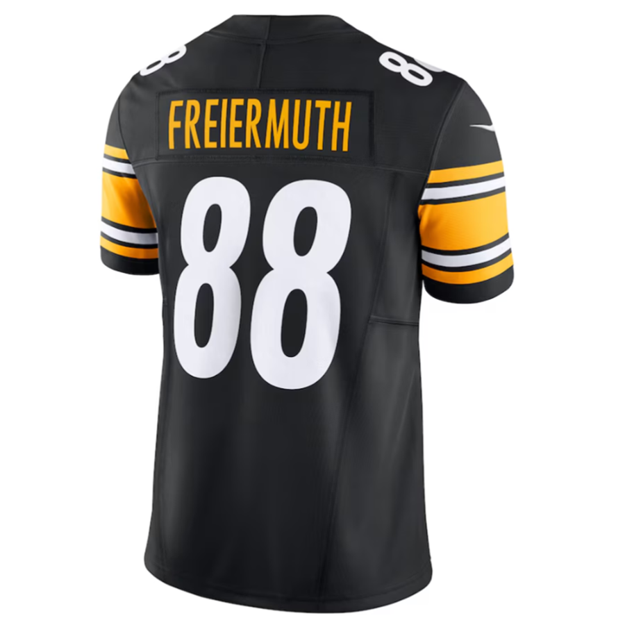 Fenge P.Steelers #88 Pat Freiermuth Black Vapor F.U.S.E. Limited Jersey American Stitched Jersey