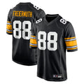 FengeP.Steelers #88 Pat Freiermuth Player Black Alternate Game Stitched Jerseys