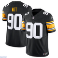 Fenge P.Steelers #90 T.J. Watt Black Vapor F.U.S.E. Limited Stitched American Stitched Jerseys