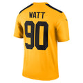 Fenge P.Steelers #90 T.J. Watt Player Gold Alternate 1933 Throwback Legend Performance Top Stitched Jerseys