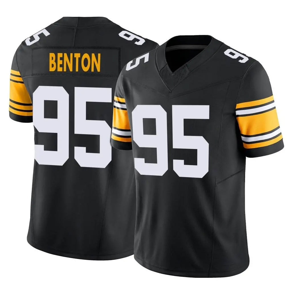 Fenge P.Steelers #95 Keeanu Benton Player Black Limited Alternate Vapor F.U.S.E. Home Game Stitched Jerseys