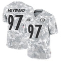 Fenge P.Steelers #97 Cameron Heyward Player Arctic Camo Salute to Service Limited Stitched Jerseys