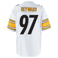 Fenge P.Steelers #97 Cameron Heyward Player White Game Stitched Jerseys