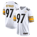 Fenge P.Steelers #97 Cameron Heyward Player White Home Game Stitched Jerseys