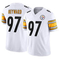 Fenge P.Steelers #97 Cameron Heyward Player White Vapor F.U.S.E. Limited Stitched Jerseys
