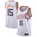 Fenge P.Suns #15 Devin Booker White Swingman Player Jerseys - Association Edition