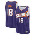 Fenge P.Suns #18 Koa Peat Fanatics Purple Fast Break Jerseys - Icon Edition