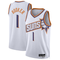 Fenge P.Suns #1 Devin Booker White Swingman Jerseys - Association Edition