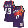 Fenge P.Sunss #13 Steve Nash Mitchell & Ness Purple 1996-1997 Hardwood Classics Swingman Jerseys