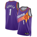 Fenge P.Sunss #1 Devin Booker Purple Swingman Jerseys - Classic Edition