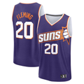Fenge P.Sunss #20 Rasheer Fleming Fanatics Purple Fast Break Replica Jerseys - Icon Edition