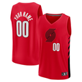 Fenge PT.Blazers Fanatics Red Fast Break Replica Jerseys - Statement Edition