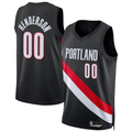 Fenge PT.Blazers #00 Scoot Henderson Black Swingman Jerseys - Icon Edition