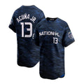 Fenge A.Braves #13 Ronald Acuna Jr. National League 2023 All-Star Game Limited Player Jersey - Royal Personalized Jerseys